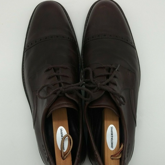 Ecco Brown Brogue Cap Toe Derby US 11-11.5 Eur 45 main image 4
